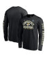 ფოტო #1 პროდუქტის Men's Black Los Angeles Rams 2021 NFC Champions Vintage-Like Long Sleeve T-shirt