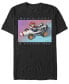 Фото #1 товара Nintendo Men's Mario Kart B Dasher Mk2 Racer Short Sleeve T-Shirt