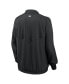 ფოტო #3 პროდუქტის Women's Black Los Angeles Dodgers Authentic Collection Team Raglan Performance Full-Zip Jacket