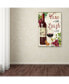 Фото #3 товара Холст с картиной Trademark Global jean Plout 'Wine 1' - 24" x 16" x 2"