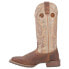 Фото #3 товара Laredo Peete Embroidered Square Toe Cowboy Mens Beige, Brown Casual Boots 7991