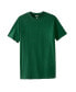 Фото #1 товара Tall Shrink-Less Lightweight Longer-Length Crewneck T-Shirt