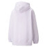 Фото #4 товара Свитшот женский PUMA Classics Oversized Hoodie 66% хлопок, 34% полиэстер - фиолетовый