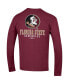 ფოტო #3 პროდუქტის Men's Garnet Florida State Seminoles Team Stack Long Sleeve T-shirt