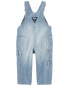 Фото #7 товара Baby Denim Hickory Stripe Overalls 3M