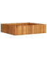 Фото #1 товара Garden Raised Bed 39.3"x39.3"x9.8" Solid Acacia Wood