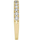 ფოტო #4 პროდუქტის Diamond Band (1/2 ct. t.w.) in 14k White, Yellow or Rose Gold