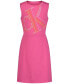 ფოტო #1 პროდუქტის Big Girls Cut-Out-Waist Logo Dress