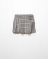 Фото #4 товара Women's Plaid Miniskirt