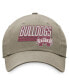 Men's Khaki Mississippi State Bulldogs Slice Adjustable Hat