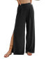 ფოტო #1 პროდუქტის Women's Sage Wide Leg Jersey Pants