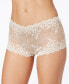 Фото #1 товара Embrace Lace Embroidered Boyshort Underwear Lingerie
