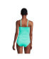 Фото #3 товара Women's High Neck to One Shoulder Multi Way One Piece Swimsuit