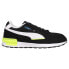 Фото #1 товара Puma Graviton Lace Up Mens Black Sneakers Casual Shoes 38073823