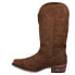 Фото #3 товара Roper Brianna Round Toe Cowboy Womens Brown Casual Boots 09-021-1566-2111