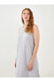 Фото #5 товара Платье повседневное LC WAIKIKI Больших размеров безрукавное из ткани с рельефным орнаментом