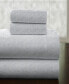 Фото #2 товара Heavy Weight Cotton Flannel Sheet Set, King