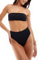 Фото #1 товара Cotton On bandeau bikini top black