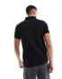 Фото #4 товара Barbour International Formula polo in black exclusive to asos