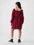 Фото #2 товара Kids Puff Sleeve Corduroy Dress