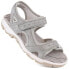 Фото #1 товара Comfortable Rieker W RKR674 gray sandals