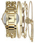 ფოტო #6 პროდუქტის Women's Bracelet Watch 36m Gift Set, Created for Macy's