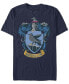 Harry Potter Men's Hogwarts House Ravenclaw Crest Short Sleeve T-Shirt