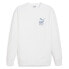 Puma Classics Brand Love Crew Neck Long Sleeve Shirt Mens White Casual Tops 6243