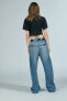 TRF RELAXED OVERSIZE MID-WAIST JEANS