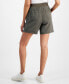 Фото #2 товара Women's Pull-On Utility-Pocket Shorts, Created for Macy's