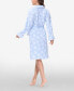 ფოტო #2 პროდუქტის Women's Printed Plush Robe