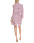 Фото #2 товара Colette Rose Smocked Mini Dress Women's