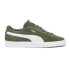 Фото #1 товара Puma Suede Classic Xxi Lace Up Mens Green Sneakers Casual Shoes 37491581