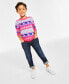 Фото #1 товара Holiday Lane Little Boys Santa Bear Sweater, Created for Macy's