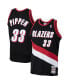 Men's Scottie Pippen Black Portland Trail Blazers 1999-00 Hardwood Classics Swingman Jersey