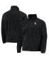 Фото #1 товара Men's Black Chicago White Sox Full-Zip Flanker Jacket