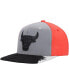 Фото #1 товара Men's Gray, Red Chicago Bulls Day 5 Snapback Hat