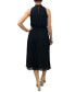 Фото #2 товара Women's Smocked-Waist Plisse Midi Dress