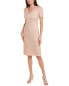 Фото #1 товара St. John Silk-Lined V-Neck Dress Women's 4