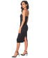 Women's Corset Strapless Midi Dress