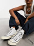 Фото #7 товара Converse Chuck 70 Hi leather trainers in white