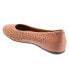 Фото #5 товара Softwalk Sonoma S1862-750 Womens Brown Leather Slip On Ballet Flats Shoes