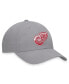 Фото #3 товара Men's Gray Detroit Red Wings Extra Time Adjustable Hat