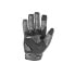 PANDO MOTO Onyx leather gloves
