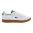 Фото #2 товара Lacoste Carnaby Pro 123 7-45SMA0024Y37 Mens White Lifestyle Sneakers Shoes