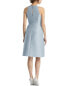 Фото #2 товара Alfred Sung High-Neck Satin Cocktail Dress Women's 16