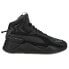 Фото #1 товара Puma Militia RsX High Top Mens Black Sneakers Casual Shoes 38041401