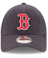 Фото #4 товара Men's Navy Boston Red Sox Trucker 9FORTY Adjustable Snapback Hat