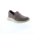 Фото #3 товара Rockport Primetime Casual Moc Mens Gray Wide Loafers & Slip Ons Casual Shoes 8