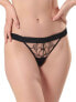 Bluebella Maia Brief Black/Sheer UK 6 (US Size 2/2XS)